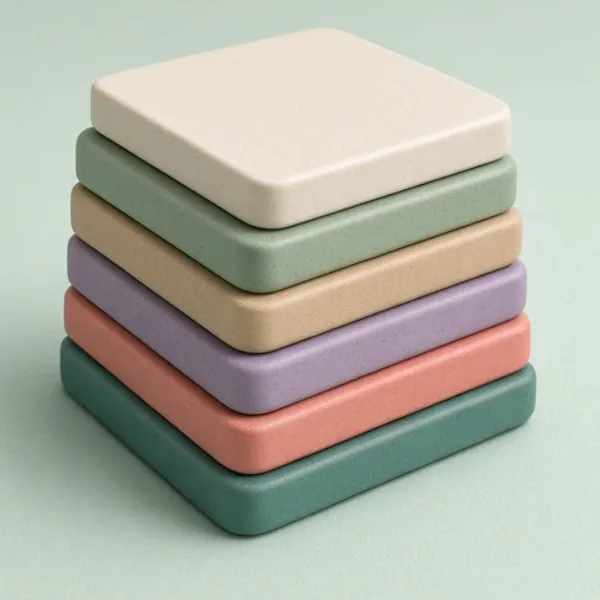 Stacked tiles